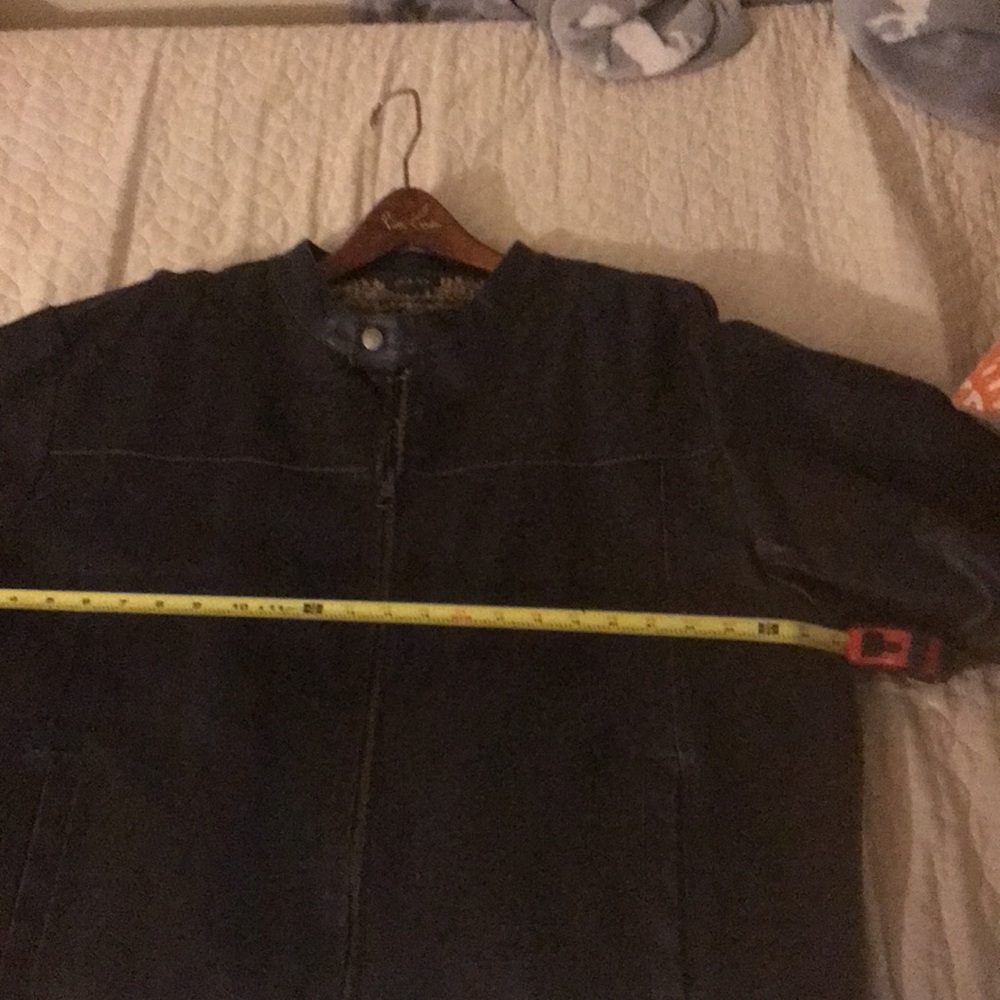 Whispering Smith Men’s Brown Biker Jacket 2XL mint condition like new - Picture 9 of 9